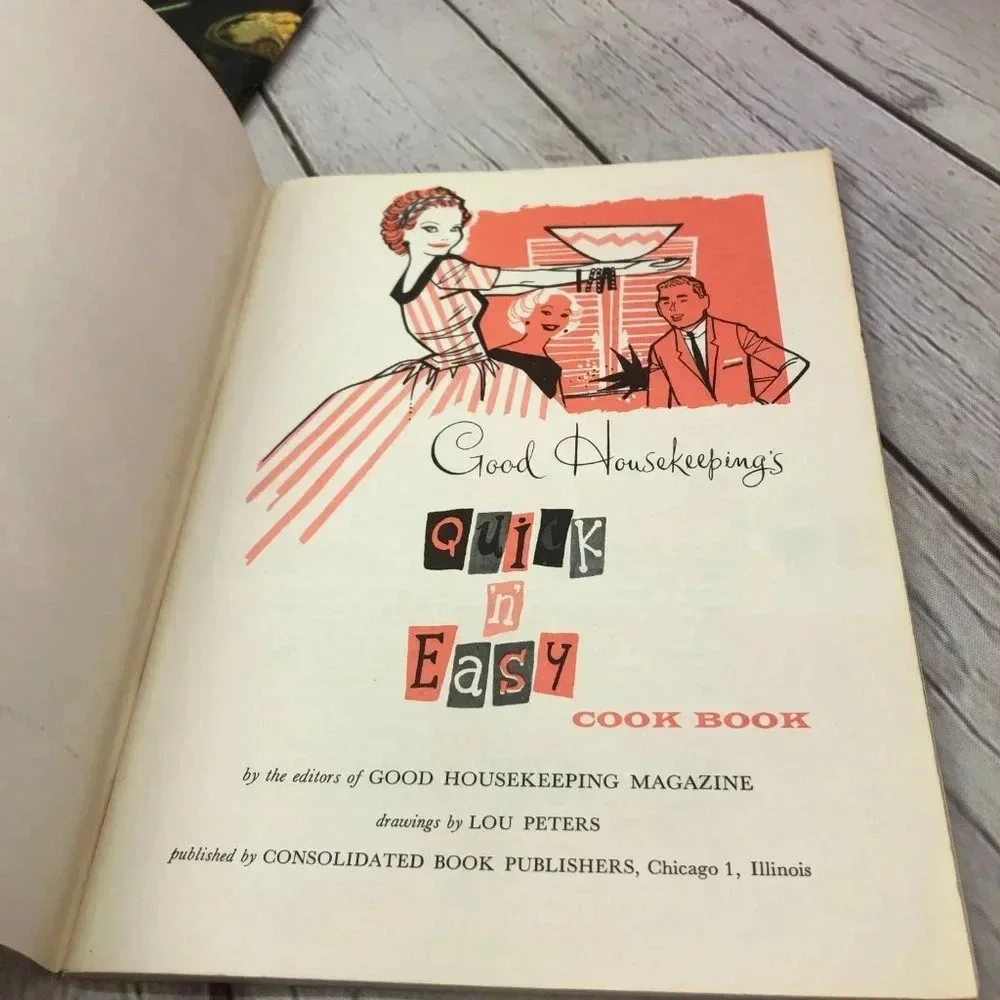 Good Housekeeping vintage pamphlet cookbooks 1958